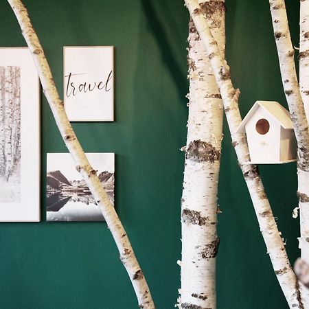 Secret Hideaways Wood Lodge Mit Kinderzimmer Messe L City L Flughafen L Hbf Duisburg Buitenkant foto