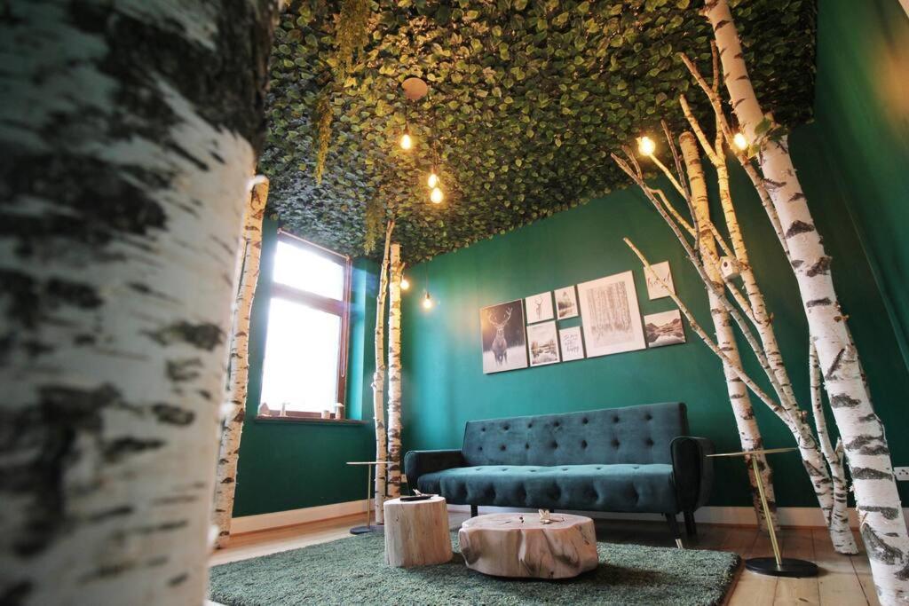 Secret Hideaways Wood Lodge Mit Kinderzimmer Messe L City L Flughafen L Hbf Duisburg Buitenkant foto