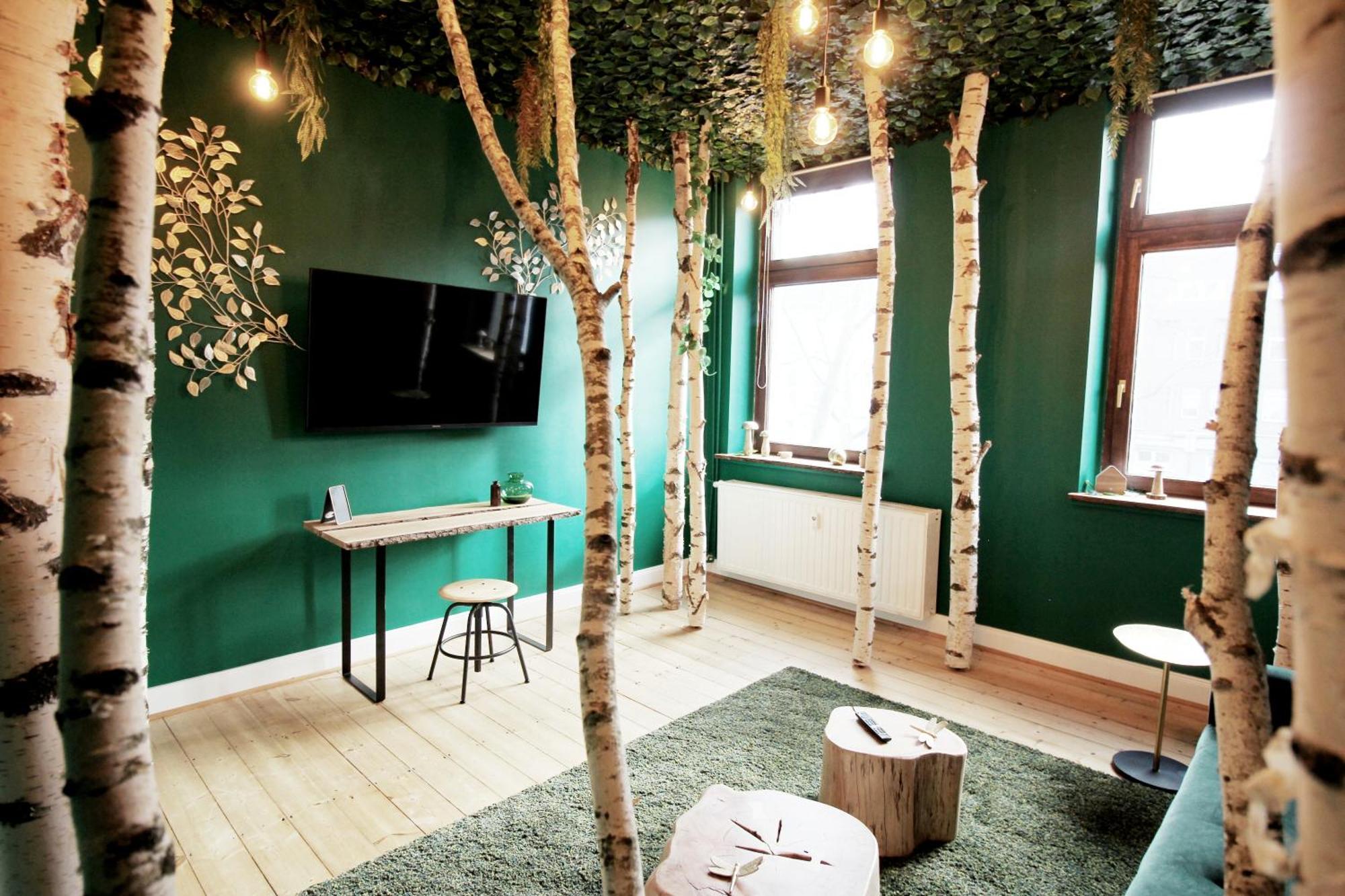 Secret Hideaways Wood Lodge Mit Kinderzimmer Messe L City L Flughafen L Hbf Duisburg Buitenkant foto